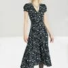 Robe Longue HELL BUNNY 'Hello Goodbye' -Spiral Boutique hlb40188 hello goodbye dress blk 01 900