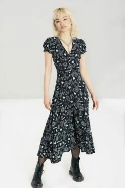 Robe Longue HELL BUNNY 'Hello Goodbye'