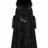 Longue Cape PUNK RAVE 'nébuleuse Noire' -Spiral Boutique img 4074 900