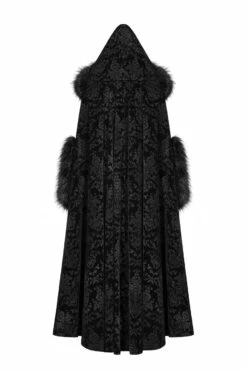 Longue Cape PUNK RAVE 'nébuleuse Noire' -Spiral Boutique img 4080 900