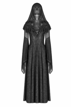 Longue Robe PUNK RAVE 'gothana' -Spiral Boutique img 4092 900