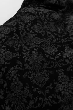 Longue Cape PUNK RAVE 'nébuleuse Noire' -Spiral Boutique img 4228 900