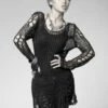 Haut Destroy Noir PUNK RAVE 'apocalypse 2022' -Spiral Boutique img 4982 900