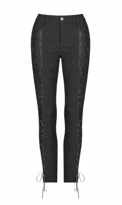 Pantalon Victorien PUNK RAVE 'lotus Noir' -Spiral Boutique img 6364 900