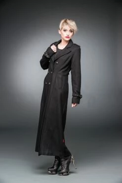Long Manteau Femme QUEEN OF DARKNESS -Spiral Boutique ja1 2741132 900