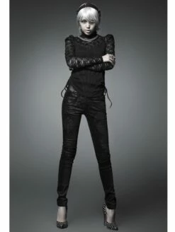 Pantalon Gothique PUNK RAVE 'obsession' 10 Pantalon Gothique PUNK RAVE 'obsession' -Spiral Boutique k166