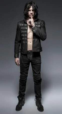 Pantalon Goth Rock Homme PUNK RAVE -Spiral Boutique k2395