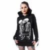 Veste Zippée HEARTLESS 'karin' -Spiral Boutique karinhoodblackheartless155 900