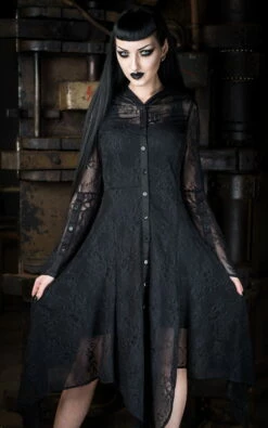 Tunique Gothique En Dentelle -Spiral Boutique lace overdress 1 900