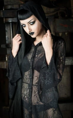 Tunique Gothique En Dentelle -Spiral Boutique lace overdress 3 900