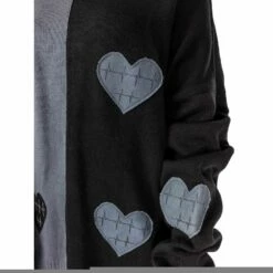 Pull Femme Oversize VIXXSIN 'Lexia Jumper' -Spiral Boutique lexia jumper black grey heartless 3 900