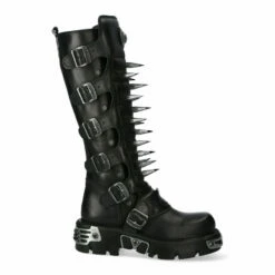 Bottes Cuir New Rock M-718-C2 -Spiral Boutique m 718p c2 1 900