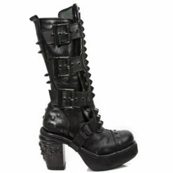 Bottes New Rock M.8342-R1 En Cuir