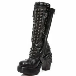 Bottes New Rock M.8342-R1 En Cuir -Spiral Boutique m 8342 c8 4 900