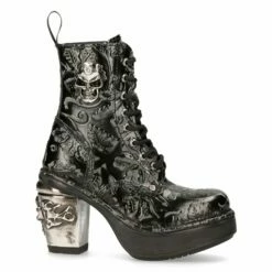 Bottines Cuir New Rock M.8358-S1