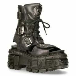 Bottines Cuir New Rock M.BIOS107-C3 -Spiral Boutique m bios107 c3 2 900