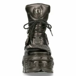 Bottines Cuir New Rock M.BIOS107-C3 -Spiral Boutique m bios107 c3 3 900