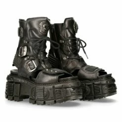 Bottines Cuir New Rock M.BIOS107-C3