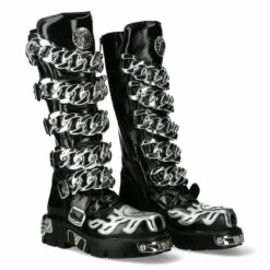 Bottes Cuir New Rock M-MET033-C1