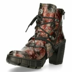 Bottines Cuir Vegan New Rock M.TRCASC004-S3 -Spiral Boutique m trcasco004 s3 4 900
