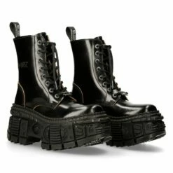 Bottes Cuir New Rock M.wall026n-c10