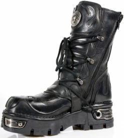 Bottes Gothiques NEW ROCK N°107 Black -Spiral Boutique m107s34