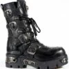 Bottes Gothiques NEW ROCK N°107 Black -Spiral Boutique m 107s3