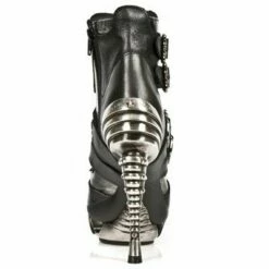 Bottines Gothiques Cuir NEW ROCK 'magneto' 10 Bottines Gothiques Cuir NEW ROCK 'magneto' -Spiral Boutique mag004c1 5 600