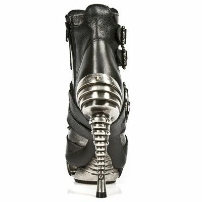 Bottines Gothiques Cuir NEW ROCK 'magneto' 6 Bottines Gothiques Cuir NEW ROCK 'magneto' – Image 4