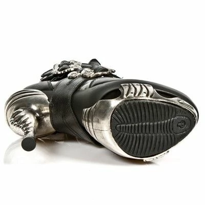 Bottines Gothiques Cuir NEW ROCK 'magneto' 7 Bottines Gothiques Cuir NEW ROCK 'magneto' – Image 5