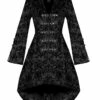 Longue Veste Gothique Femme H&R LONDON 2 Longue Veste Gothique Femme H&R LONDON -Spiral Boutique medscalestock hrlondon 304 black g