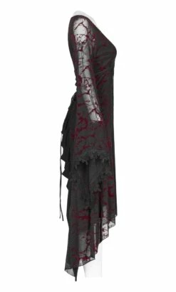 Robe Noire Et Rouge PUNK RAVE 'inkiria Blood' 11 Robe Noire Et Rouge PUNK RAVE 'inkiria Blood' -Spiral Boutique mg 1782 900