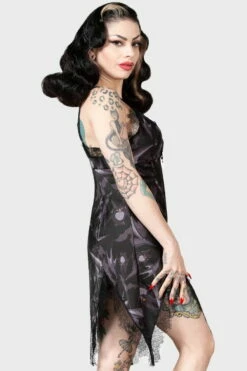 Nuisette KILLSTAR 'midnight Ire Night' -Spiral Boutique midnight ire lounge dress w e x1600 900