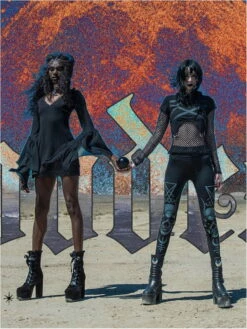 Leggings KILLSTAR 'mooncult' -Spiral Boutique mooncult leggings killstar 3 1 900