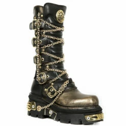Bottes Steampunk New Rock M.1013-C3 -Spiral Boutique new rock m 1013 c3 2 zoom