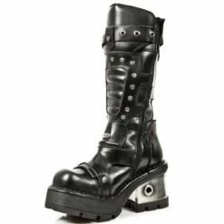 Bottes Cuir New Rock M.1021-C1 -Spiral Boutique new rock m 1021 c1 4 zoom