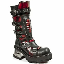 Bottes Cuir New Rock M.1021-C2 -Spiral Boutique new rock m 1021 c2 2 zoom