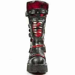 Bottes Cuir New Rock M.1021-C2 -Spiral Boutique new rock m 1021 c2 3 zoom