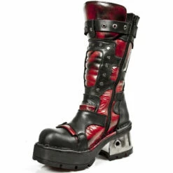 Bottes Cuir New Rock M.1021-C2 -Spiral Boutique new rock m 1021 c2 4 zoom