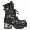 Bottines Cuir New Rock M.1044-S1 -Spiral Boutique new rock m 1044 s1 zoom