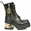 Bottes Cuir New Rock M.1045-C2 -Spiral Boutique new rock m 1045 c2 zoom