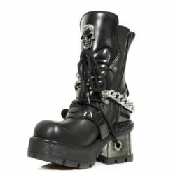 Bottes Cuir New Rock M.1074-C1 -Spiral Boutique new rock m 1074 c1 4 zoom