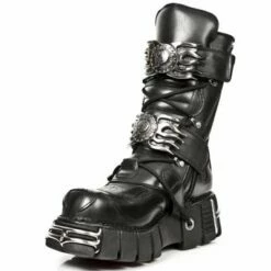 Bottes Cuir New Rock M.148-C1 -Spiral Boutique new rock m 148 c1 4 zoom