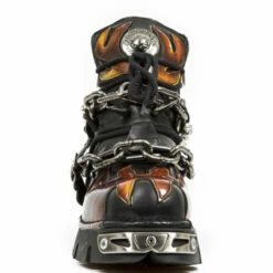 Bottines Cuir New Rock M.1495-S1 -Spiral Boutique new rock m 1495 s1 3 zoom