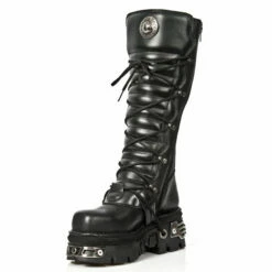 Bottes Cuir New Rock M.272MT-S1 -Spiral Boutique new rock m 272mt s1 4 zoom