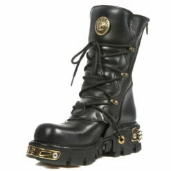 Bottes Cuir New Rock M.373-C52 -Spiral Boutique new rock m 373 c52 4 zoom