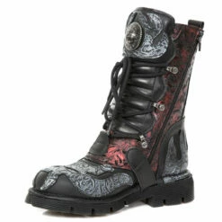 Bottes Cuir New Rock M.373CZ-C93 -Spiral Boutique new rock m 373cz c93 3 zoom