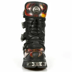 Bottes Cuir New Rock M.378-C1 -Spiral Boutique new rock m 378 c1 3 zoom