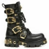 Bottes Cuir New Rock M.391GOLD-C1