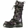 Bottes Cuir New Rock M.402-C1 -Spiral Boutique new rock m 402 c1 zoom
